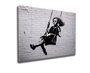 Wallity Lienzo Decorativo Banksy WY07 (50 x 70 cm)